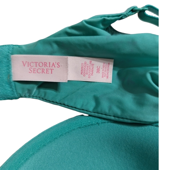 Victoria's Secret Perfect Coverage 38C Satin Demi Bra - Picture 2 of 3